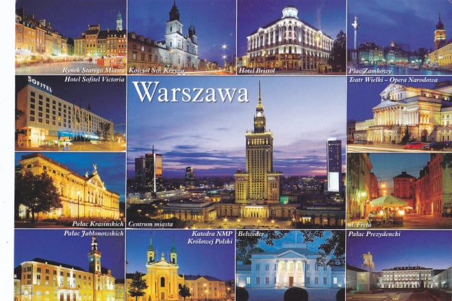 I will buy a postcard in warsaw and send it to you with a personalized text