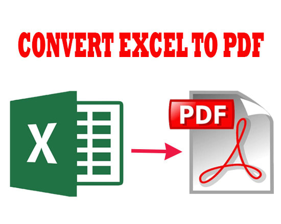 I will change your file from pdf to xls