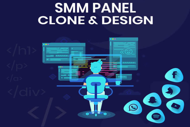 I will clone or design SMM panel