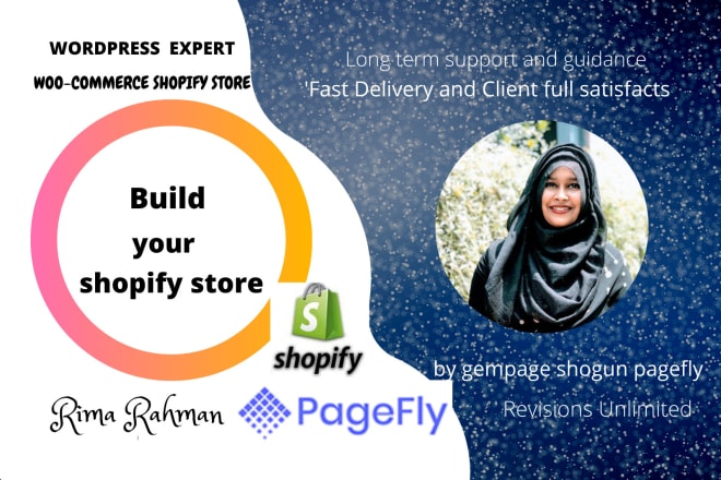 I will clone shopify store or landing page by gempages,pagefy,shogun page builder