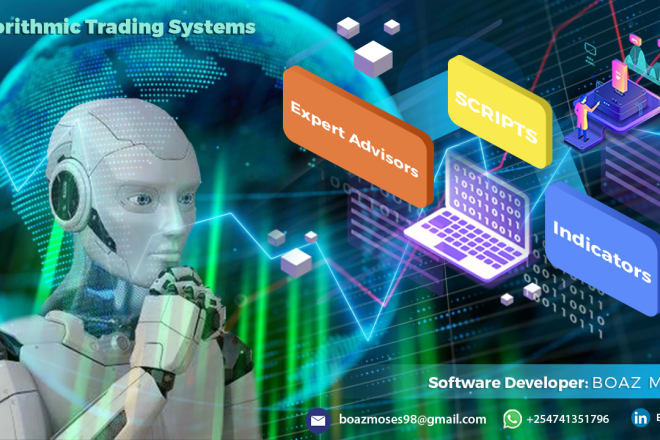 I will code trading robots, trading bot, forex ea, expert advisor