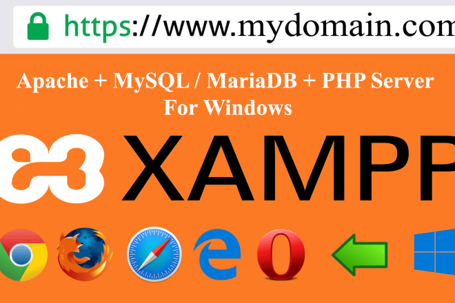 I will configure custom domain and ssl on windows or mac xampp