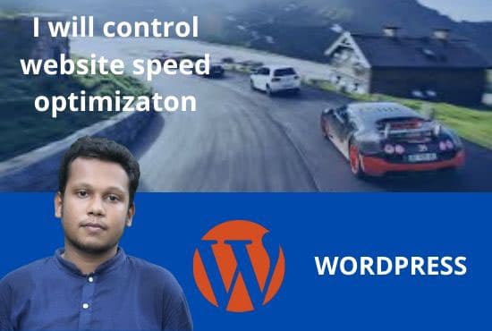 I will control website speed optimization
