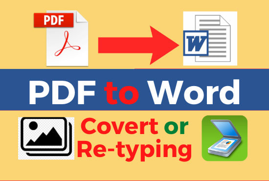I will convert any PDF to word, excel, power point within 2hour