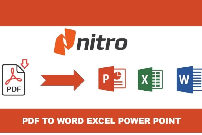 I will convert PDF to excel, word, powerpoint, retype ocr, scan PDF