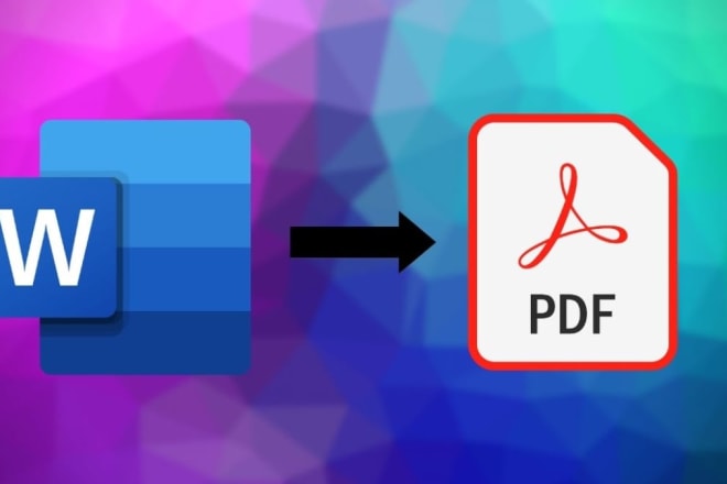 I will convert pdf to word, pdf to excel and retype word, excel, powerpoint