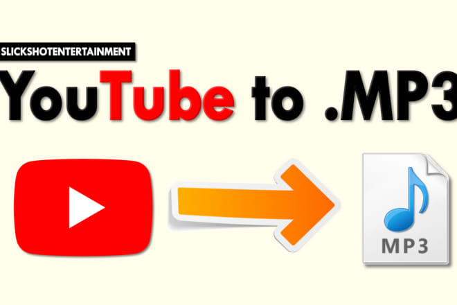 I will convert youtube videos or playlists to mp3
