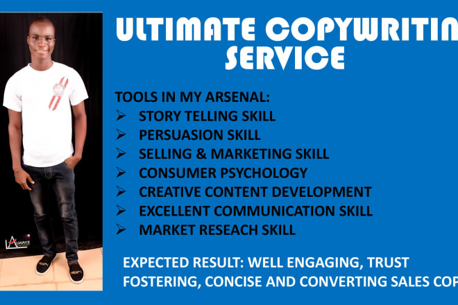 I will craft sales copy for excellent sales and customer engagement