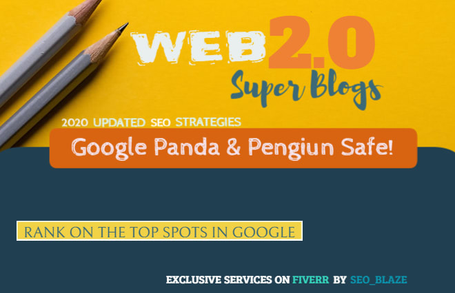 I will create 10 super web 2 0 blogs with login contextual included