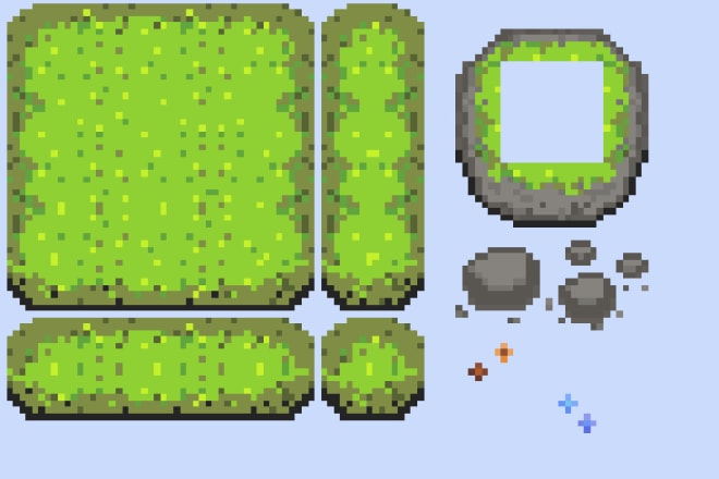 I will create 2d tilesets for your game