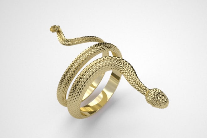 I will create 3d jewelry models for 3d printing and rendering