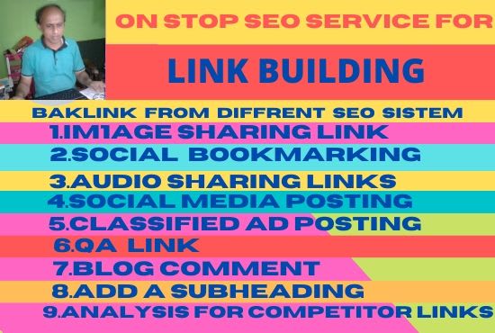 I will create 50 high quality seo link building
