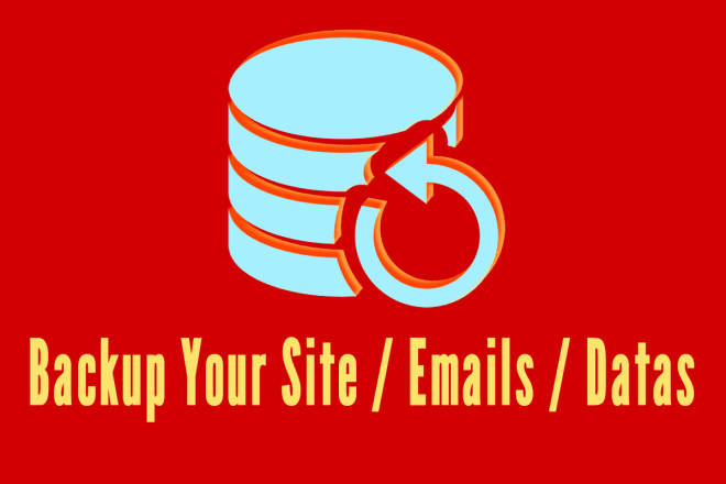 I will create a backup of your site and send it to your email address