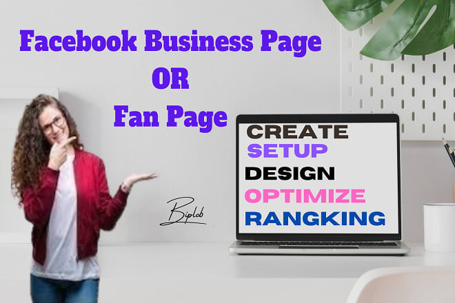 I will create a charming facebook business page or fan page