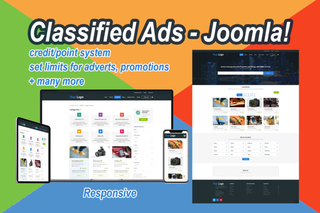 I will create a classified ads board with points system in joomla
