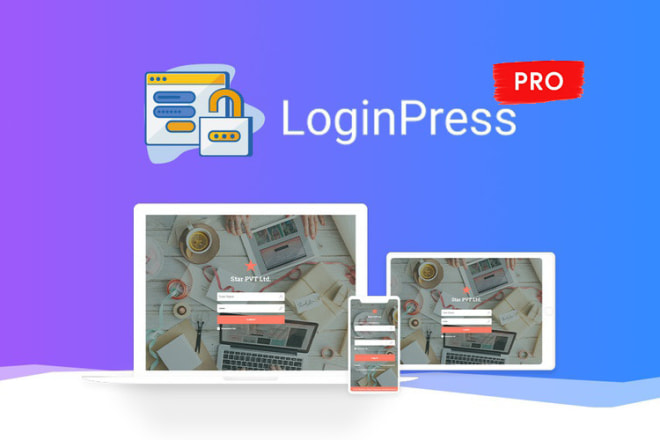 I will create a custom wordpress login page using loginpress pro