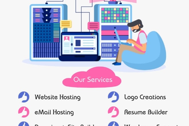 I will create a domain name, web hosting, cpanel, SSL, and free emails