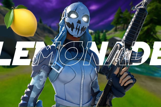 I will create a fortnite montage thumbnail for you