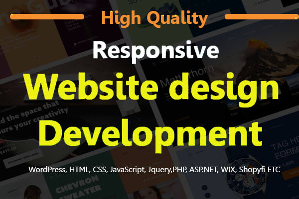 I will create a great design for your website