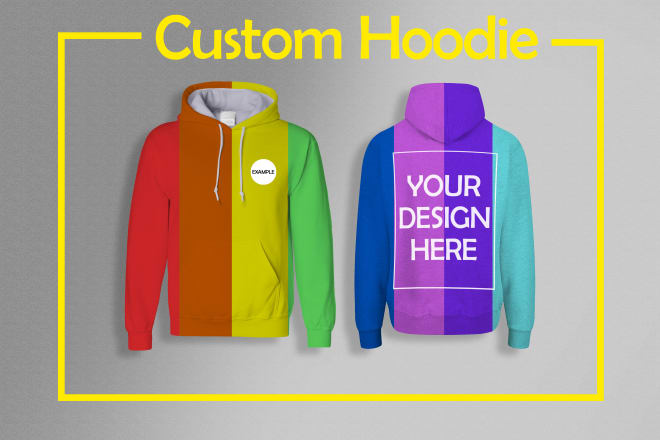 I will create a hoodie mockup for you
