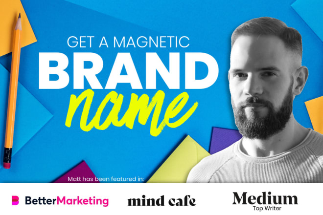 I will create a magnetic brand name for your business or product