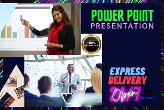 I will create a professional and attractive modern powerpoint presentation