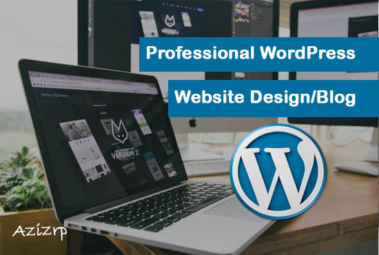 I will create a professional wordpress website or blog