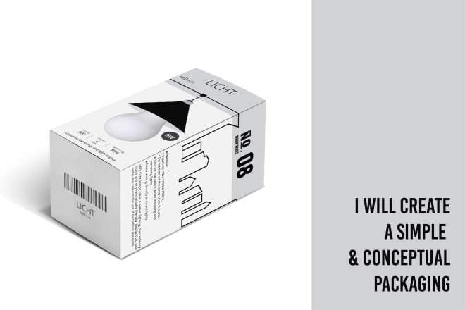 I will create a simple and conceptual packaging