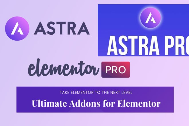I will create a stunning website with astra pro, elementor pro