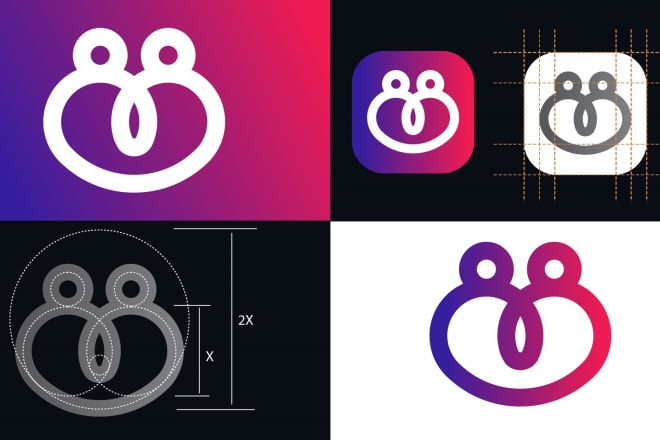 I will create a unique minimal app icon app logo design