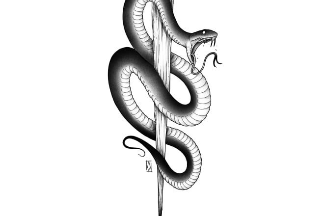 I will create a unique tattoo design in my own style