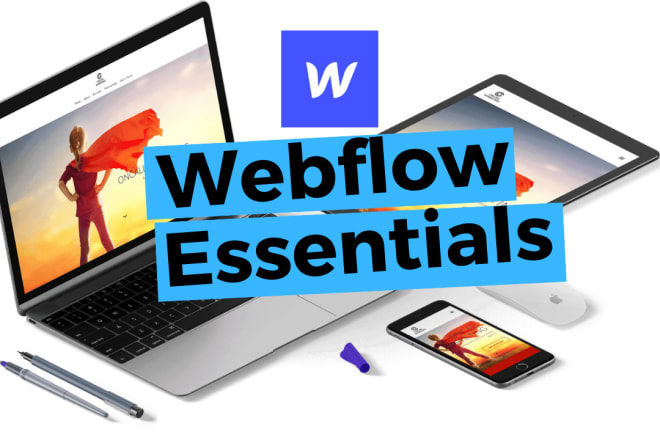I will create a webflow website with cms