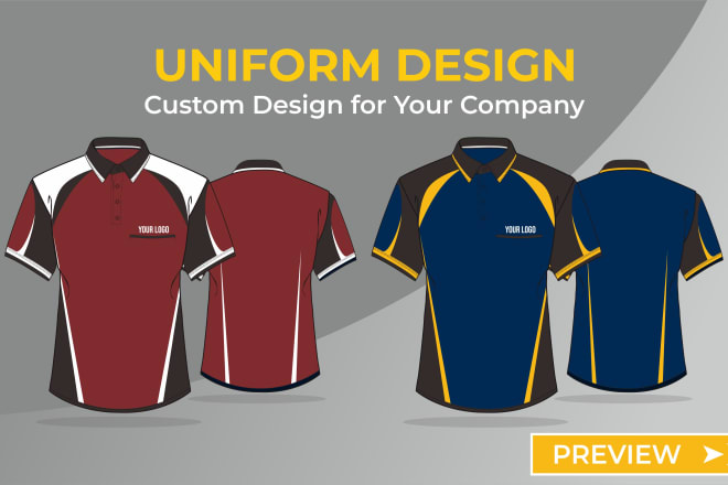 I will create all uniform office clothes design