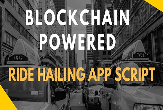 I will create an outstanding crypto powered ride hailing app like uber