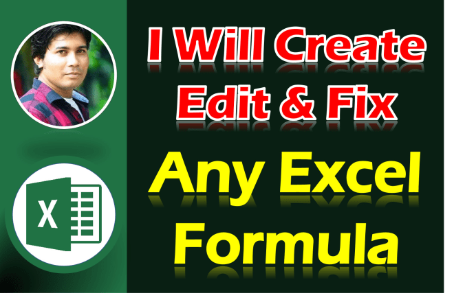 I will create and fix any excel formula and macros