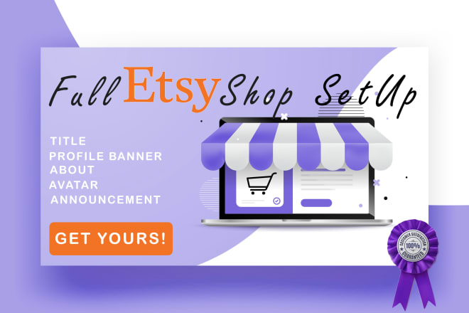 I will create and setup your etsy shop with etsy listing