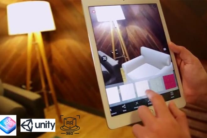 I will create augmented reality ar apps with arcore in unity