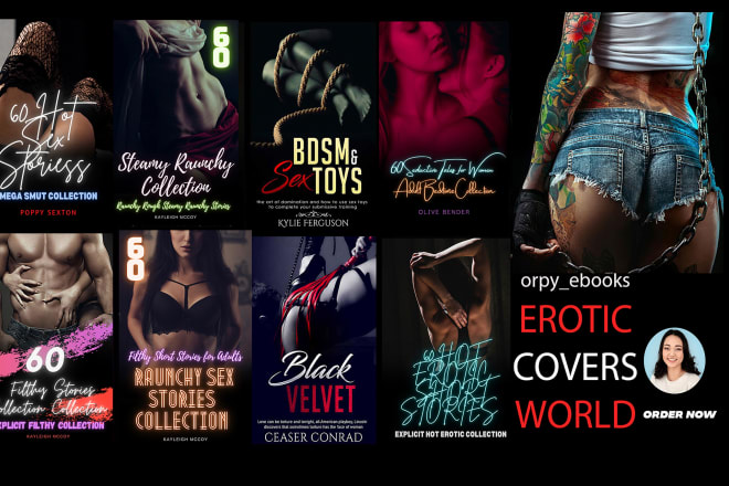 I will create best selling erotica or romance ebook cover