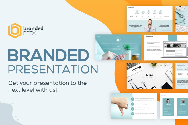 I will create branded powerpoint presentation