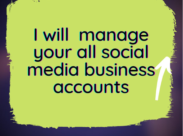 I will create content, manage and schedule post on your social media