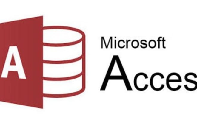 I will create database in microsoft access with support of vba