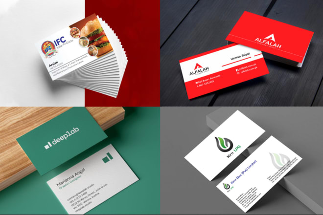 I will create elegant visiting card design for your business
