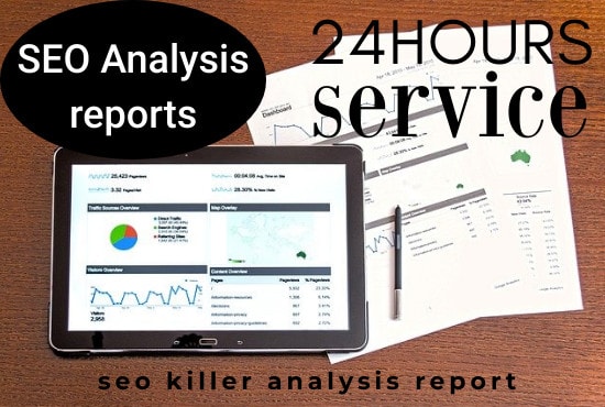 I will create expertise SEO analysis reports within 24 hours to rank you websites