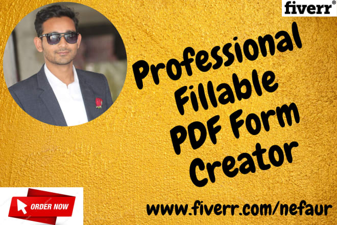 I will create fillable pdf form professionally or edit pdf