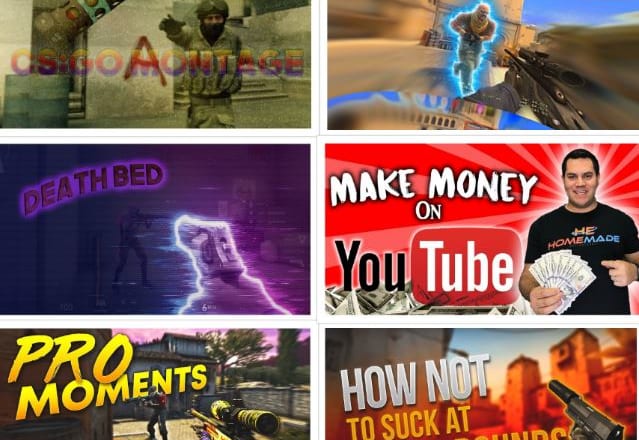 I will create good thumbnail on any games to support online class