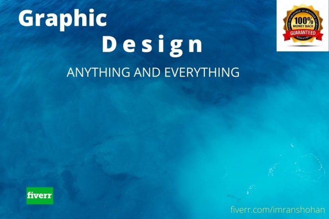 I will create graphic design and photoshop of any kind you need