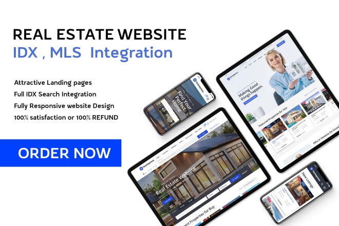 I will create idx mls real estate website in wordpress
