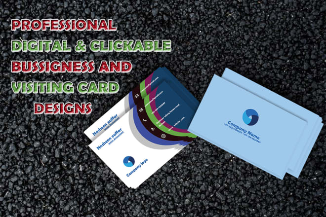 I will create impressive visiting and business cards for you
