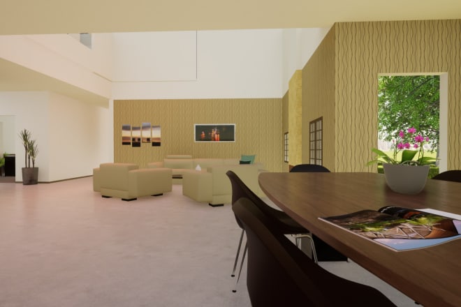 I will create interior renderings and 3d model of your project