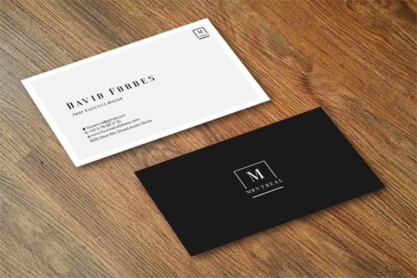 I will create luxury eye catching business card for moo print and vistaprint